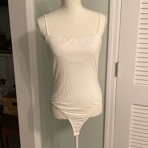 NWOT Gianni Bini Cream Bodysuit size L